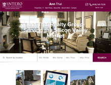 Tablet Screenshot of annthairealestate.com